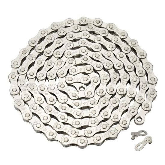 Chaîne Vélo 12 Vitesses Dorée 116 Maillons - 1/2 X 11/128 Avec Connecteur - Pour VTT Et Route