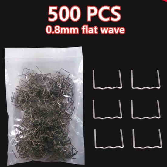 Fils De Soudure à Vague Pour Carrosserie - Lot De 50 - Acier Revêtu Cuivre - 2 Mm De Diamètre - Pour Réparation Bosses Voiture