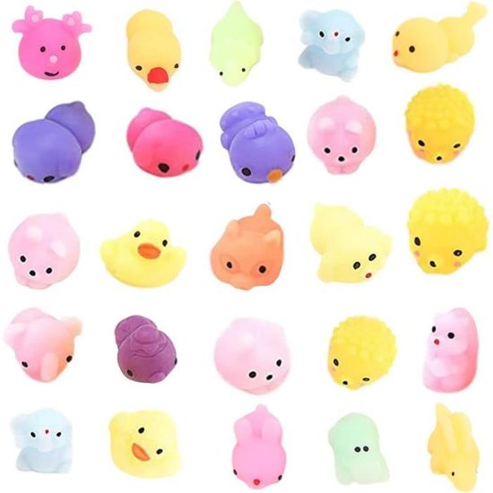 24 Œufs De Pâques Pré-remplis Avec Jouets Mochi Sensoriels - Chasse Aux œufs Anti-stress Enfants