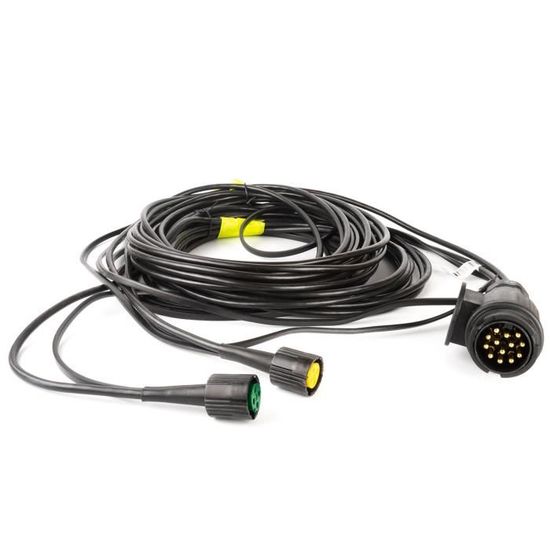 Câble de connexion, câble, connecteur à 7 broches, câble de remorque, câble  intermédiaire, câble de rallonge, câble enroulé, câble intermédiaire spiralé,  câble adaptateur, câble de rallonge de remorque, connecteur de remorque,  câble