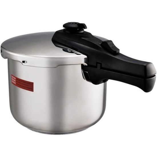 Autocuiseur Magefesa Dynamic 6L - Cocotte-minute Rapide Inox 18/10 - Pour Induction Et Toutes Cuisinières