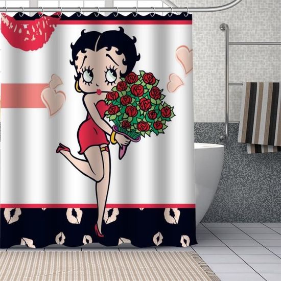 Crochets de rideau de douche, anneaux de crochets ... - Grandado