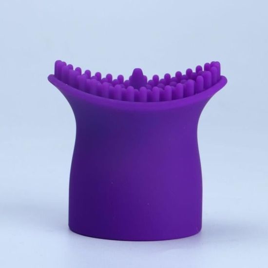 Œuf Vibrant Sans Fil LEADLOVE - Silicone Violet - 7 Modes - Rechargeable USB - Neuf