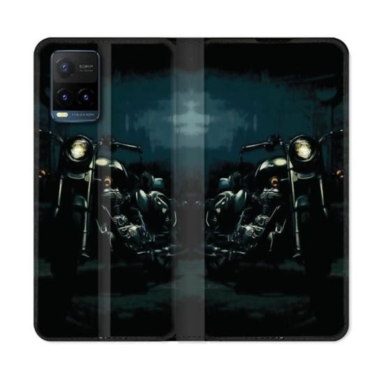 Housse Portefeuille + Film écran Pour Vivo Y21 Y21s Y33s - Coque Complète