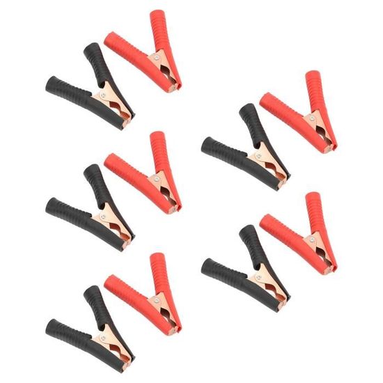 Rallonge Avec Pince Pour Batterie - Câble De Démarrage En Cuivre Pour Voiture, Moto, Onduleur - 8
