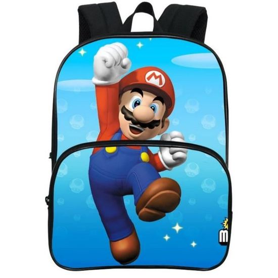 Sac à dos - Mario Bros - Enfant - Orthopédique - Dessin animé - 16