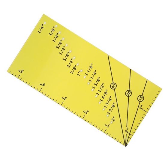 Règle Couture 5 En 1 – Calibre T, Allocation Couture, Entretoise, Compas – SciencePurchase