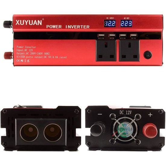 Alimentation Étanche 12V AC/AC IP67 80W - Transformateur Pour Éclairage LED Extérieur, Souterrain