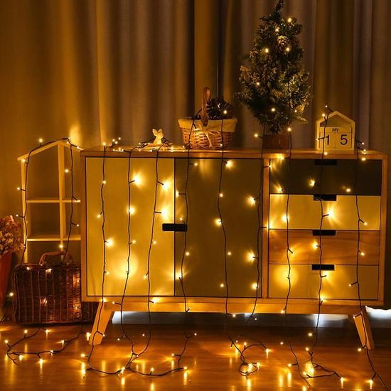 Filet Lumineux LED Extérieur 6x4m - 480 LEDs, 8 Modes, IP44 étanche | Décoration Noël, Halloween, Jardin, Mariage