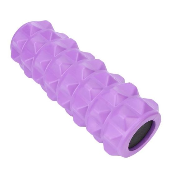 Rouleau Massage Fascia Tissu Profond Vibrant - Rouleau Mousse Pliable Antidérapant Soulagement Tension Musculaire