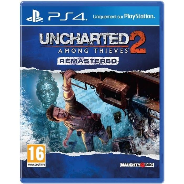Sony Computer Entertainment Uncharted 2: Among Thieves Remastered Jeu PS4