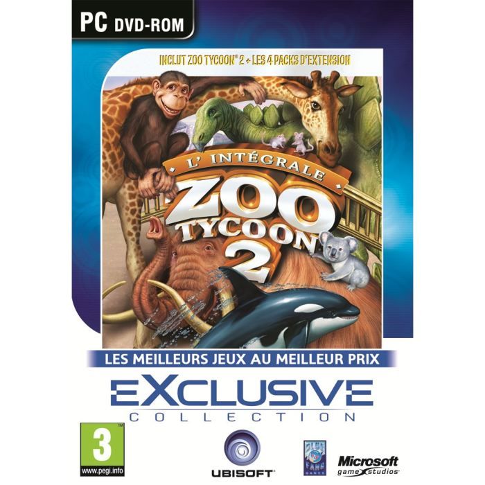 ZOO TYCOON 2 COMPLETE / Jeu PC - Cdiscount Jeux vidéo ZOO TYCOON 2 COMPLETE / Jeu PC - Cdiscount Jeux vidéo