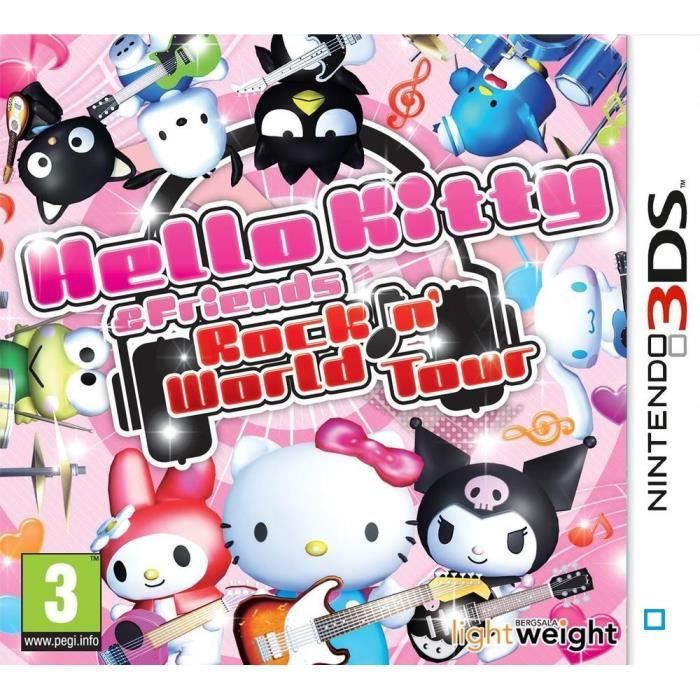 Hello Kitty & Friends Rock N World Tour Jeu 3DS