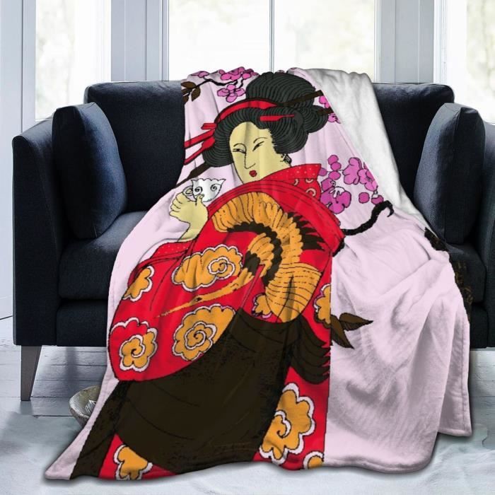Couverture Polaire Gnome 150x200 Cm | Thème Noël, Sherpa Doux | Pour Canapé Ou Lit D'enfant