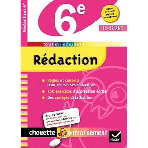 Rédaction 6e - Achat / Vente livre Hatier Parution 19/01 ...