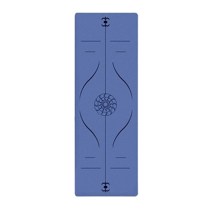 Tapis de yoga Classic Pro Tapis de yoga TPE Tapis d'exercice antidérapant écologique Tapis de yoga 19