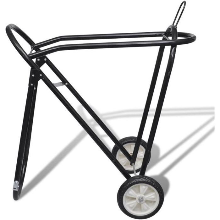 Equitation Chariot porte selle pliable metal avec roues