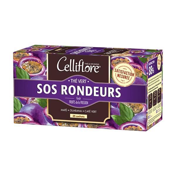 Celliflore Thé Vert SOS Rondeurs 25 sachets