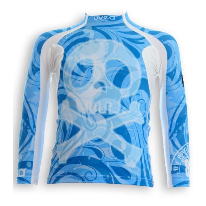 UVEA Teeshirt rashguard anti UV 80+ maillot manches longues INDIANA - Taille 9/18 mois - Imprimé booo