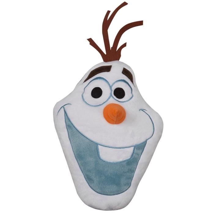 DISNEY La Reine des Neiges Coussin Tête d'Olaf