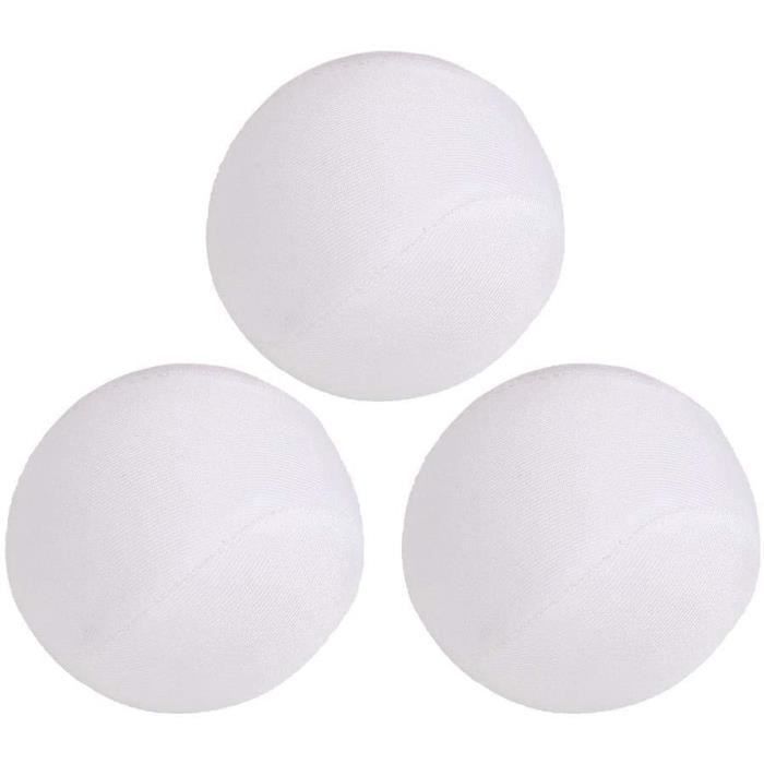 Appareils de musculation de la main 3 Pcs Boules Anti-Stress À La Main, TPR Doux En Caoutchouc Souple Stress Balls Yoga 98520
