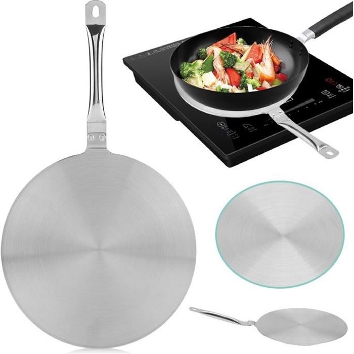 Diffuseur de chaleur en acier inoxydable Convertisseur pour gaz / électrique / Cuisinière à induction 20cm #33 HB021