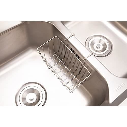 Porte-éponge de cuisine, évier de cuisine, acier inoxydable, anti-rouille, pour brosse de cuisine, savon, vaisselle, égouttoir à,277