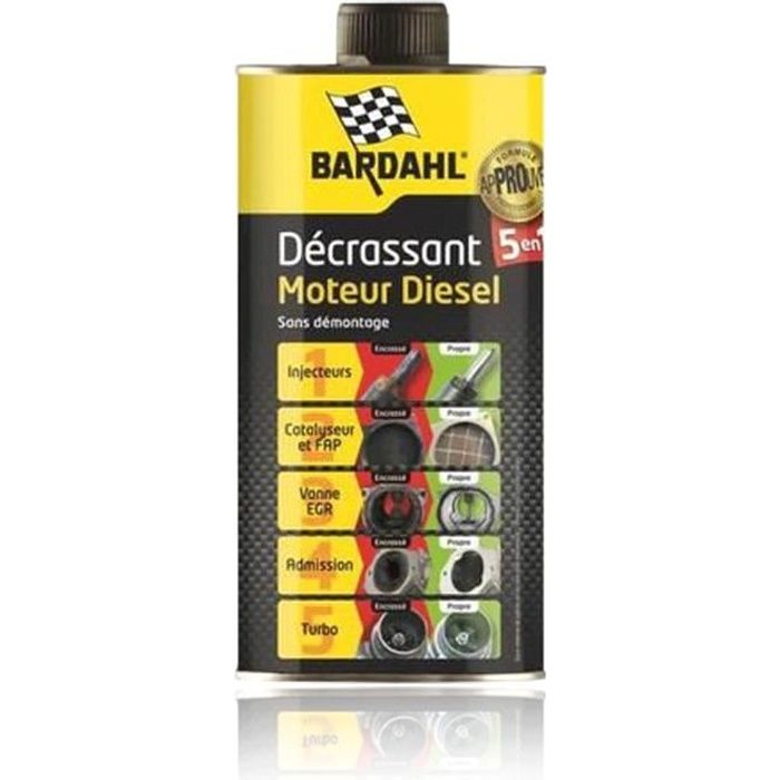 Décrassant moteur Diesel 1L - BARDAHL