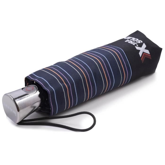 Isotoner-Parapluie X-TRA SOLIDE-Rayure caravelle