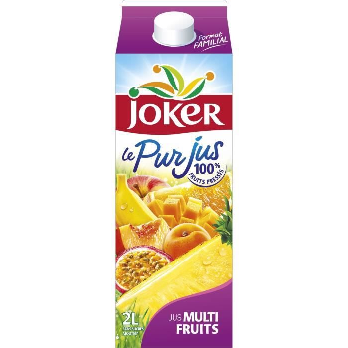 JOKER Pur jus Multifruits - 2 L