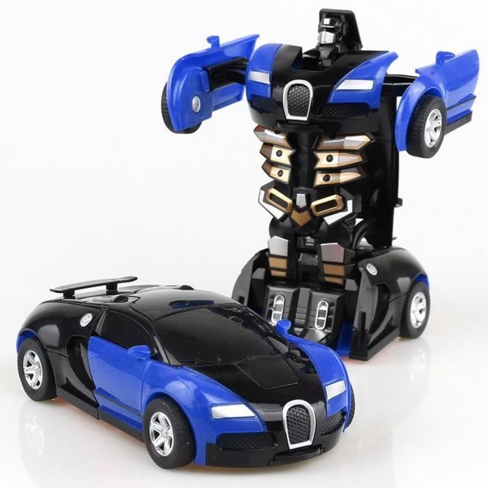 Jouet de déformation à un bouton pour enfants King Kong 5 Robot de voiture pour bébé garçon