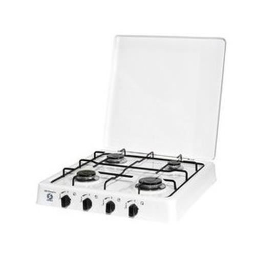 Orbegozo FO 4550, Dessus de table, Cuisinière à gaz, Émaillé, Blanc, 750 W, 1400 W