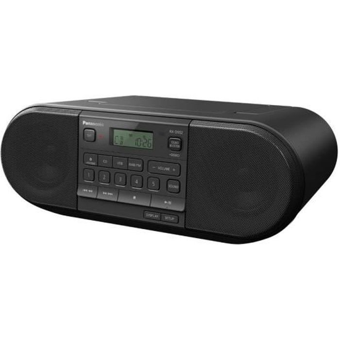 Panasonic RX-D552EK - Mini-Chaîne HiFi - Mini-chaînes et radio