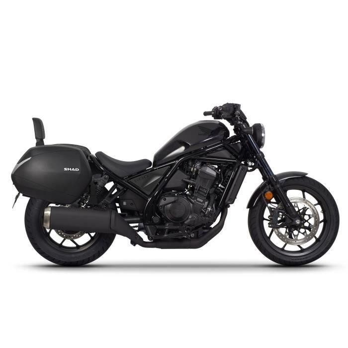 Supports pour installation de valises latérales sur la moto Shad 3P System Honda CMX Rebel 1100 - noir - TU