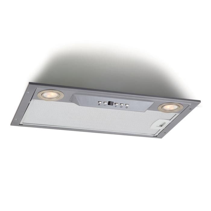 Hotte cuisine Silverline encastrable TOSCA inox 50 cm Cuisissimo