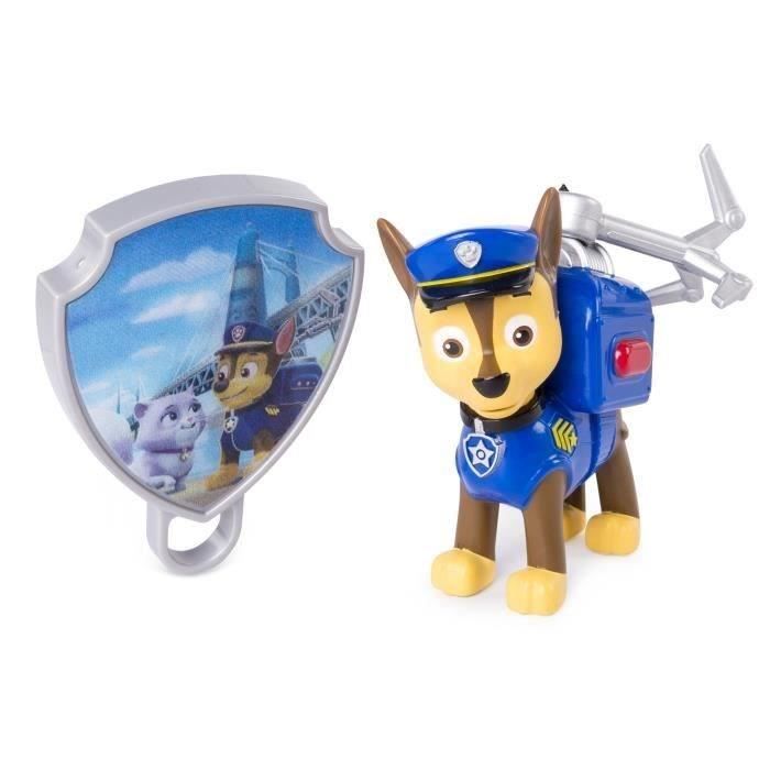 PAT PATROUILLE Figurine d'action bleue - Chase