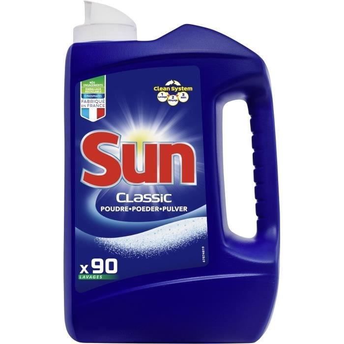 SUN Poudre de lavage - 2,85 kg