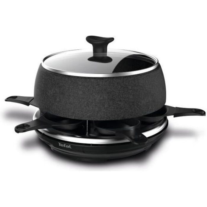 TEFAL CHEESE N CO RE12C812 Appareil à Raclette 6 Personnes Multifonction