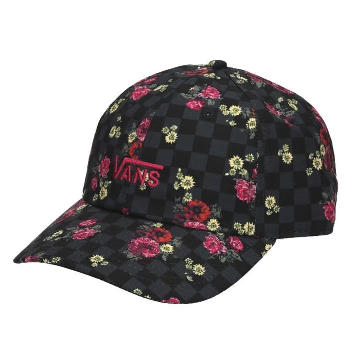 VANS Court Side Printed Casquette Femme - Taille Unique - NOIR
