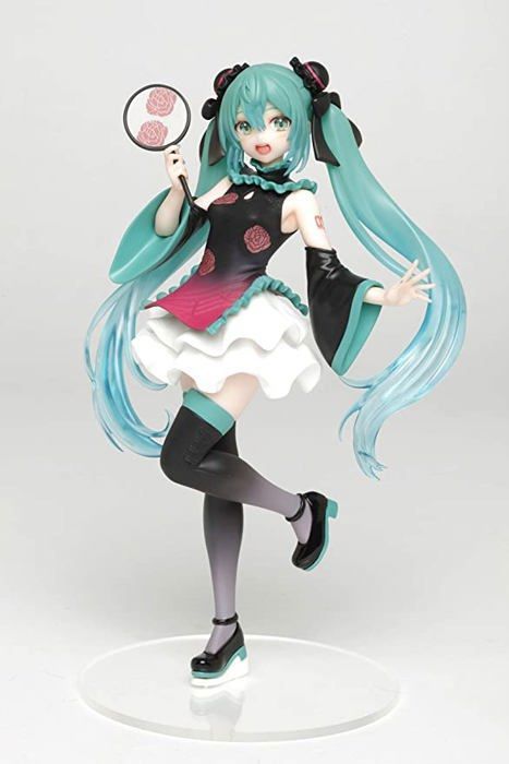 Figurine Hakurei Reimu Cheongsam Shaohua – Marin Miku Love PVC 25 Cm – Statue Collection Anime Élégante Et Détaillée