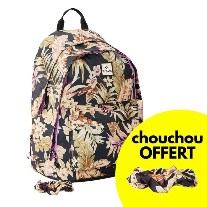 Rip Curl - Sac à dos fille Double Dome noir - 11776