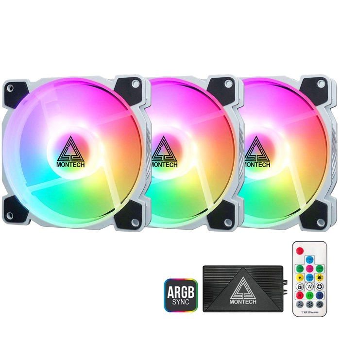 Ventilateur – Montech – Z3 Pro RGB – 3 Ventilateurs 120mm – PWM – 24.7 dB – 600-1500 trs/mn