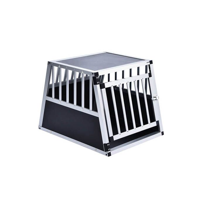 Meilleurs prix pour Caisse de transport pour chien en aluminium HOME DELUXE SKITO M - 69 x 54 cm