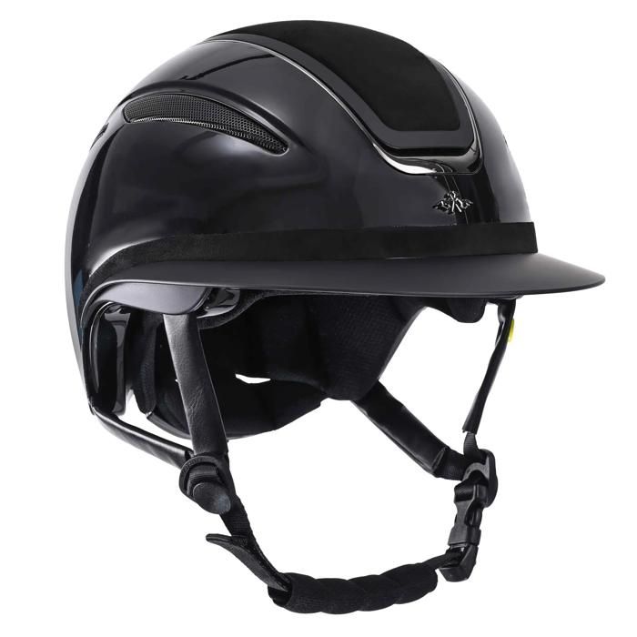 Casque déquitation femme HV Polo Magnifica - black glossy - Noir - S Casque déquitation femme HV Polo Magnifica - black glossy - Noir - S