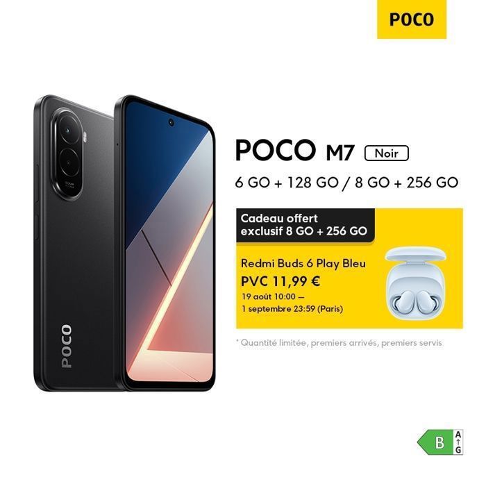 POCO M7 8 GO + - vue 5