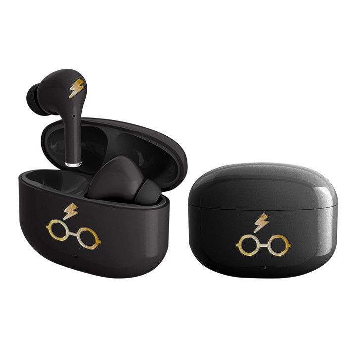 Écouteurs sans fil TWS - OTL Technologies - Harry Potter - Bluetooth 5.1 - Noir et Or - Autonomie 6h