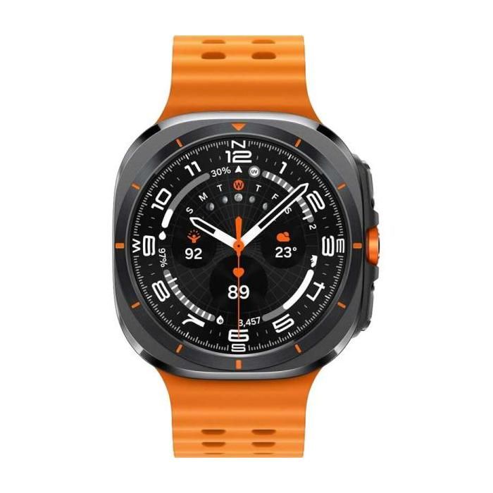 Samsung Galaxy Watch Ultra 47mm Titan. Gray Case Orange Band LTE EU