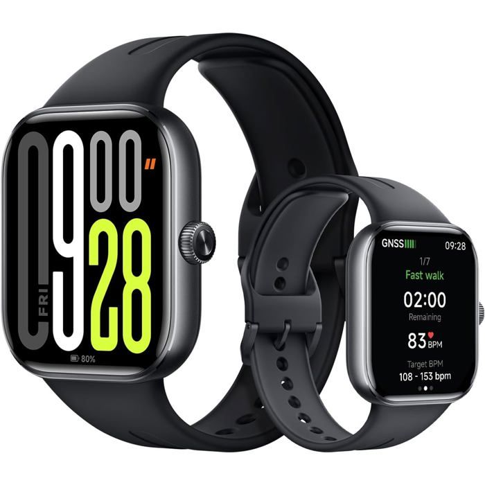 Xiaomi Watch 5 Noir - vue 6