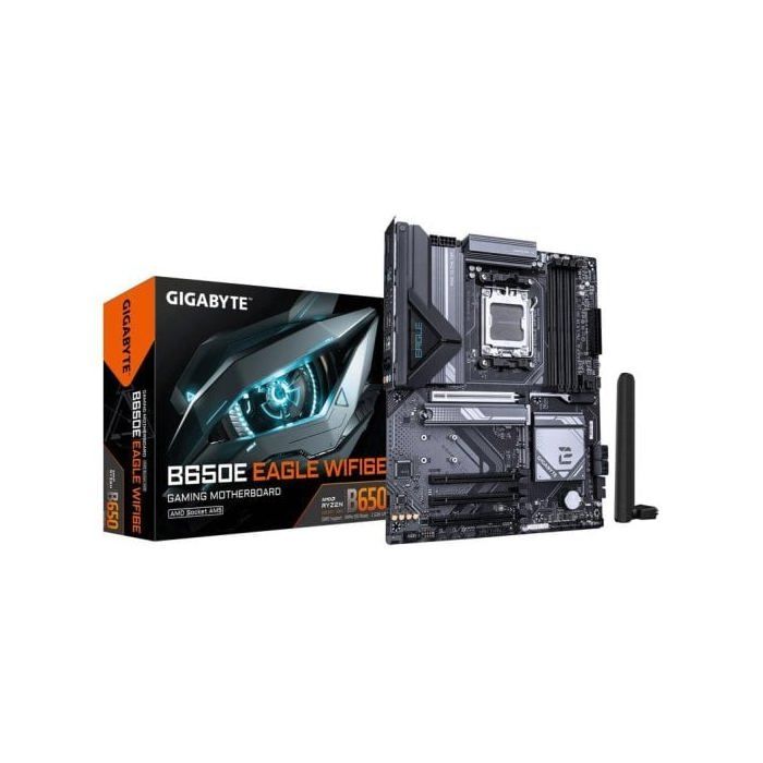Placa Base Gigabyte B650E EAGLE WIFI6E AMD B650 Socket AM5 DDR5 ATX WiFi 6E PCIe 5.0 RGB