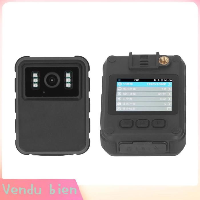 Enregistreur vidéo portable à détection de mouvement pour les activités de plein air avec vision nocturne et enregistrement en